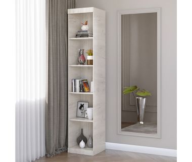 Шафа-пенал відкритий Еверест Соната дуб крафт білий (DTM-2689) Шафа-пенал відкритий Еверест Соната дуб крафт білий (DTM-2689)