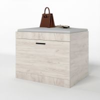 Тумба для взуття Еверест Соната ТО-600 60х38х45 дуб білий крафт (DTM-2723)