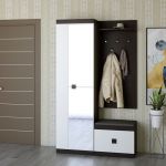 Передпокій Еверест Соната 3 (модульний - 3 елементи) венге темний + білий (DTM-2532)