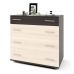 Маленький комод Еверест на 4 ящики К-1 80х45х73 венге темний дуб молочний (DTM-2067)