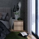 Тумба нічна Еверест ТЛ-1 Лайт 45х38х49 см Дуб сонома (DTM-4673)