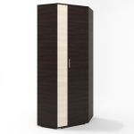 Шкаф угловой Эверест Бриз ШКУ-14 венге + дуб молочный (DTM-2312)