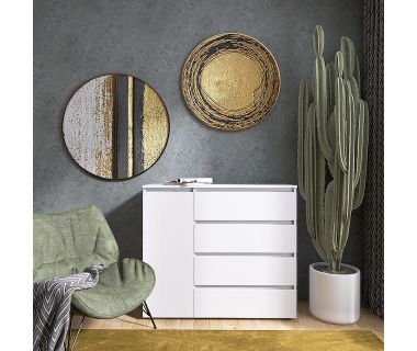 Комод Эверест КЛ-3 Лайт (телескопические) 105х38х93 см Нимфея Альба (DTM-4644) Комод Эверест КЛ-3 Лайт (телескопические) 105х38х93 см Нимфея Альба (DTM-4644)