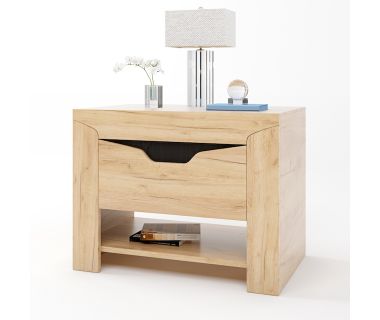 Тумба ліжка Еверест Ліберті 60х38х45.5 дуб крафт золотий (DTM-2073)