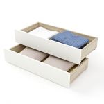 Ящики выдвижные 2 штуки Эверест для Кровати Соната-800 (к-кт) дуб сонома + белый (DTM-2119)