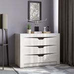 Комод для вещей Эверест Либерти-1000 100х38х76 дуб крафт белый (DTM-2141)