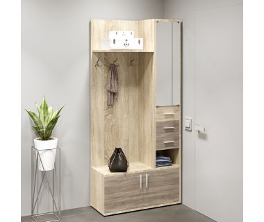 Передпокій з гачками Еверест Рів'єра сонома + трюфель (DTM-2192)