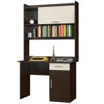 Письменный стол с Надставкой Эверест Школьник-3 венге + дуб молочный (DTM-2159)