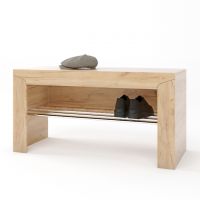 Тумба для взуття Еверест Ліберті 90х38х46 дуб золотий крафт (DTM-2204)