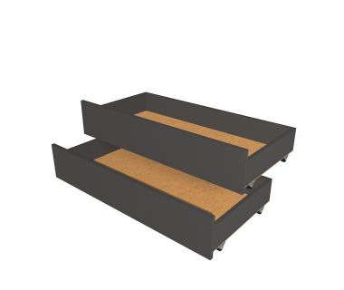 Ящики висувні 2 штуки Еверест для Ліжка Соната-800 (к-кт) Графіт (DTM-5580) Ящики висувні 2 штуки Еверест для Ліжка Соната-800 (к-кт) Графіт (DTM-5580)