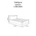 Кровать двуспальная Эверест Либерти-1400 140х200 см дуб крафт золотой (DTM-2085)