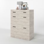 Тумба для обуви Эверест Соната ТО-800 80х38х106 дуб крафт белый (DTM-2725)