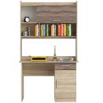 Письменный стол с Надставкой Эверест Школьник-3 сонома + трюфель (DTM-2160)