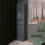 Пенал з висувною скринькою Еверест Лайт ПЛ-1 Графіт (DTM-4906)