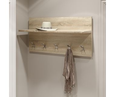 Вешалка на стену Эверест Соната-800 80х40 см Дуб сонома (DTM-2122) Вешалка на стену Эверест Соната-800 80х40 см Дуб сонома (DTM-2122)