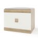 Тумба для взуття Еверест Соната ТО-600 60х38х45 дуб сонома + білий (DTM-2210) в інтернет магазині меблів "Меблі Даром"