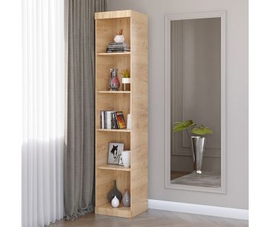 Шафа-пенал відкритий Еверест Соната дуб крафт золотий (DTM-2690)