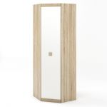 Шкаф угловой Эверест Соната-700 дуб сонома + белый (DTM-2314)