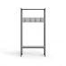 Вешалка напольная Ferrum-decor Трелис 12 180x90x38 черный ДСП Белый 16мм (FRD-104307)