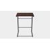 Столик Терри Ferrum-decor 650x440x330 Черный металл ДСП Венге Магия 16 мм (FRD-105316)