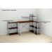 Етажерка 3/34 Ferrum-decor Серії Коннект 73x34x28 сірий ДСП Венге 16мм (FRD-105541)