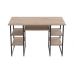 Компьютерный стол Ferrum-decor Тим 75x140x60 черный ДСП Дуб Артизан 16мм (FRD-103963)