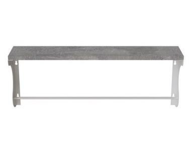 Полиця настінна Ferrum-decor Юзіби 270x700x150 метал Білий ДСП Бетон 16 мм (FRD-102708) Полиця настінна Ferrum-decor Юзіби 270x700x150 метал Білий ДСП Бетон 16 мм (FRD-102708)