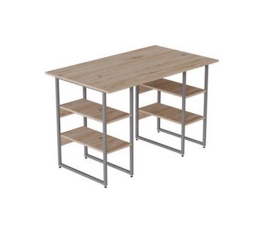 Компьютерный стол Ferrum-decor Карен 75x140x70 серый ДСП Дуб Артизан 32мм (FRD-102456) Компьютерный стол Ferrum-decor Карен 75x140x70 серый ДСП Дуб Артизан 32мм (FRD-102456)