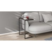Столик Терри Ferrum-decor 650x440x330 Черный металл ДСП Венге Магия 16 мм (FRD-105316)