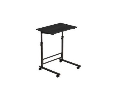 Стіл приставний Аміго 62x60x40 метал Чорний ДСП Сосна Кембра 16мм FRD-102528