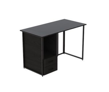 Компьютерный стол Отто 75x120x60 черный ДСП Сосна Кембра 16мм FRD-103575