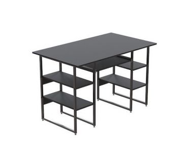 Комп'ютерний стіл Тім 75x120x70 чорний ДСП Сосна Кембра 32мм FRD-103979