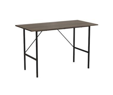 Письмовий стіл TIME Тайм Ferrum-decor 750x1200x600 Чорний метал ДСП Дуб Сонома Трюфель 16 мм (FRD-104889)