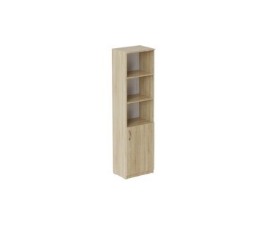 Пенал Анжело Ferrum-decor на 4 полки с 1 дверью 1900x500x380 ДСП Дуб Сонома 16 мм (FRD-104951)