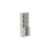 Шкаф Анжело Ferrum-decor на 5 полок с 2 дверями 1900x600x380 ДСП Бетон 16 мм (FRD-105000)