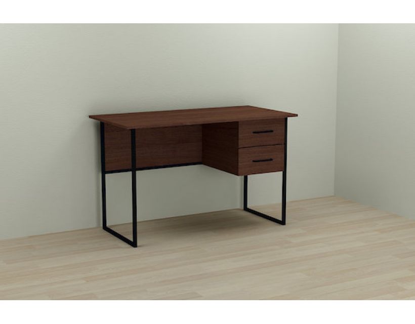 Комп'ютерний стіл Ferrum-decor Дакота 75x120x70 чорний ДСП Венге 16мм (FRD-105780)