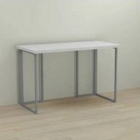 Компьютерный стол Ferrum-decor Ханна 75x120x70 серый ДСП Белый 32мм (FRD-101436)