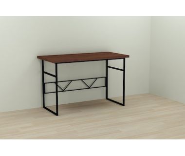 Компьютерный стол Ferrum-decor Райан 76x140x60 черный ДСП Венге 32мм (FRD-106058)