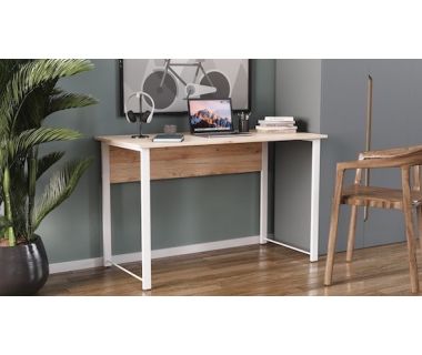 Компьютерный стол Ferrum-decor Курт 75x100x60 белый ДСП Дуб Артизан 16мм (FRD-102199)