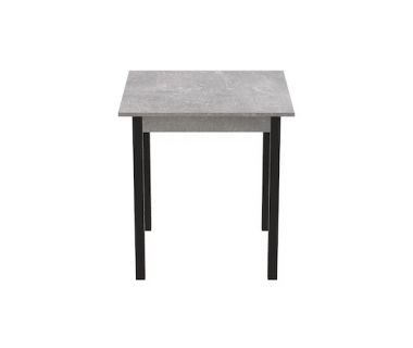 Стол кухонный Ferrum-decor Агата 75x80x80 Черный ДСП Бетон 16мм (FRD-105560) Стол кухонный Ferrum-decor Агата 75x80x80 Черный ДСП Бетон 16мм (FRD-105560)
