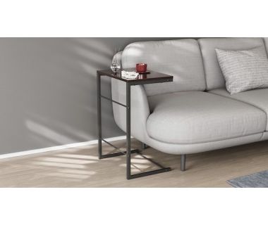 Столик Терри Ferrum-decor 650x440x330 Черный металл ДСП Венге Магия 16 мм (FRD-105316) Столик Терри Ferrum-decor 650x440x330 Черный металл ДСП Венге Магия 16 мм (FRD-105316)