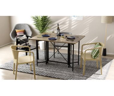 Стол-книга трансформер Спайдер Ferrum-decor 750x1150x880 Черный металл ДСП Дуб Сонома Трюфель 16 мм (FRD-105092) Стол-книга трансформер Спайдер Ferrum-decor 750x1150x880 Черный металл ДСП Дуб Сонома Трюфель 16 мм (FRD-105092)