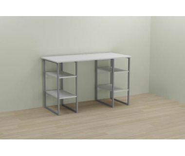 Комп'ютерний стіл Ferrum-decor Карен 75x120x70 сірий ДСП Білий 16мм (FRD-102438)