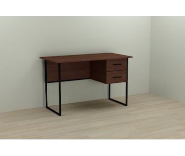 Комп'ютерний стіл Ferrum-decor Дакота 75x120x70 чорний ДСП Венге 16мм (FRD-105780)