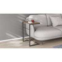 Столик Терри Ferrum-decor 650x440x330 Черный металл ДСП Дуб Сонома Трюфель 16 мм (FRD-104652)