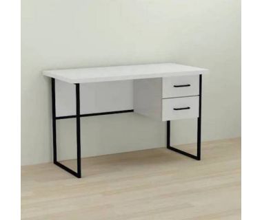 Комп'ютерний стіл Ferrum-decor Дакота 76x120x70 чорний ДСП Білий 32мм (FRD-101949)