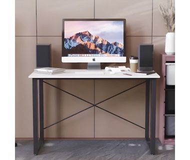 Комп'ютерний стіл Ferrum-decor Дейв 75x100x70 чорний ДСП Білий 16мм (FRD-101993)