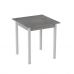 Стіл кухонний Ferrum-decor Дієго 75x70x70 Білий ДСП Бетон 16мм (FRD-105573)