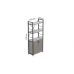Етажерка 3/60 Ferrum-decor Серії Конект з тумбою 144x60x28 Чорний ДСП Бетон (FRD-104448)