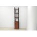 Етажерка 4/34 Ferrum-decor Серії Конект з тумбою 179x34x28 Чорний ДСП Венге (FRD-105537)